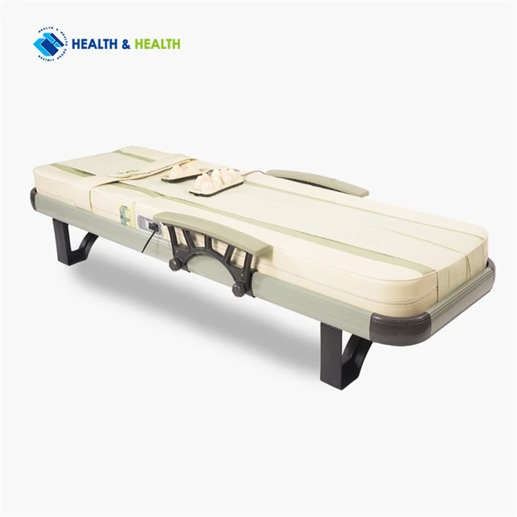 Cama de massagem de terapia de jade